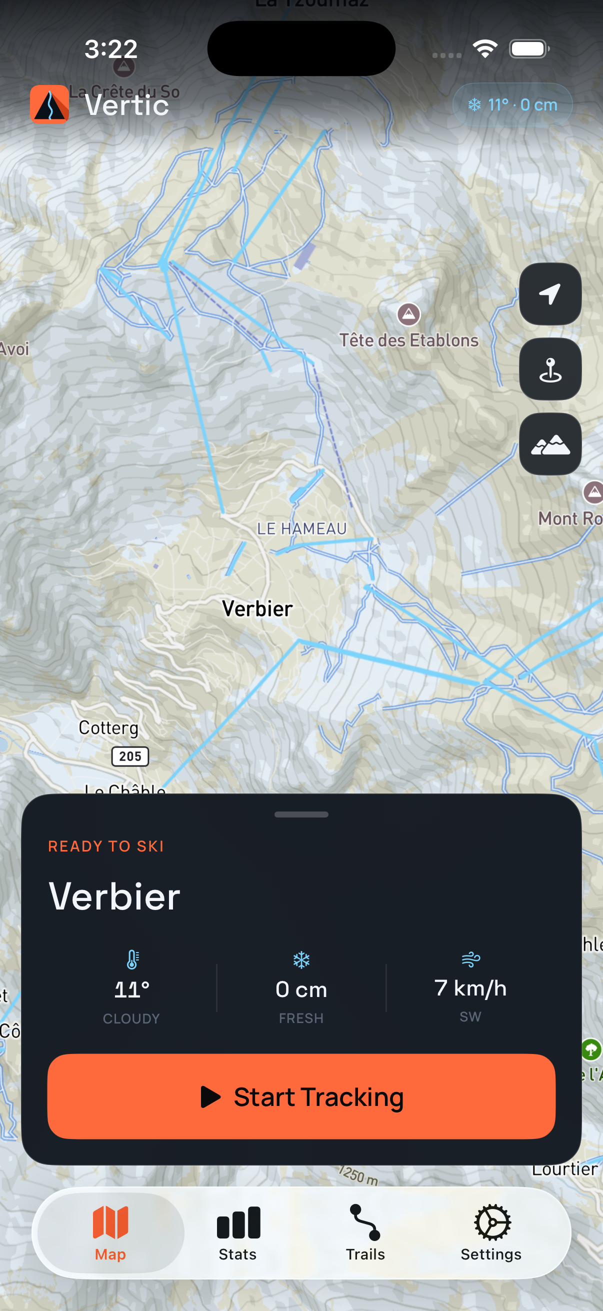 Vertic App Screenshot